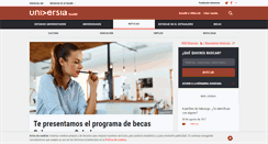 Desktop Screenshot of noticias.universia.com.ec