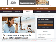 Tablet Screenshot of noticias.universia.com.ec