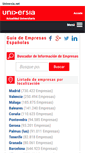Mobile Screenshot of guiaempresas.universia.es