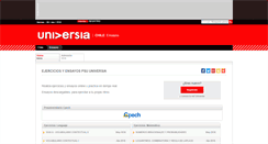 Desktop Screenshot of ensayos.universia.cl