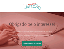 Tablet Screenshot of livros.universia.com.br
