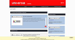Desktop Screenshot of encuentros.universia.net