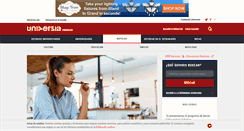Desktop Screenshot of noticias.universia.hn