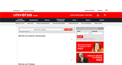 Desktop Screenshot of empleos.universia.net.co
