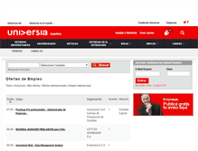 Tablet Screenshot of empleos.universia.com.ar
