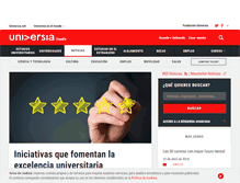 Tablet Screenshot of noticias.universia.es