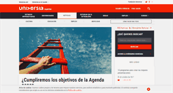 Desktop Screenshot of noticias.universia.com.ar