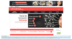 Desktop Screenshot of cursos.universia.net.mx